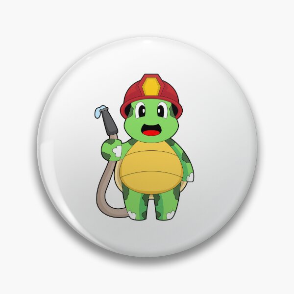 Item preview, Turtle Firefighter Fire hose Fire department designed and sold by Snabdesign84.