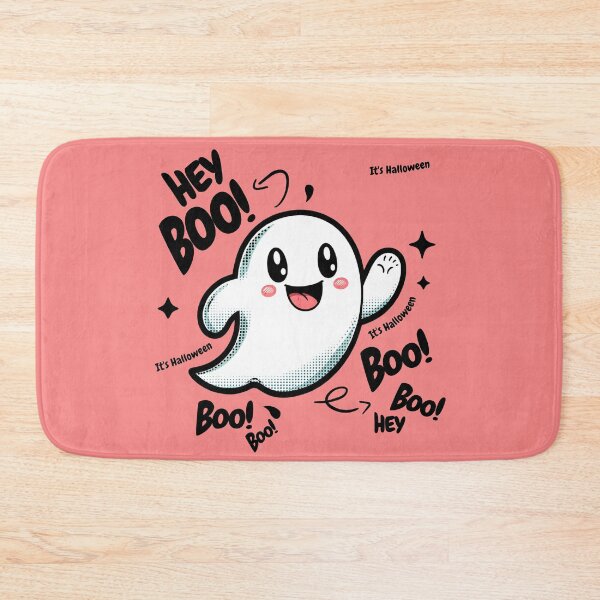 Item preview, Funny Ghost Saying “Hey Boo”, Hallween designed and sold by Yucku1.