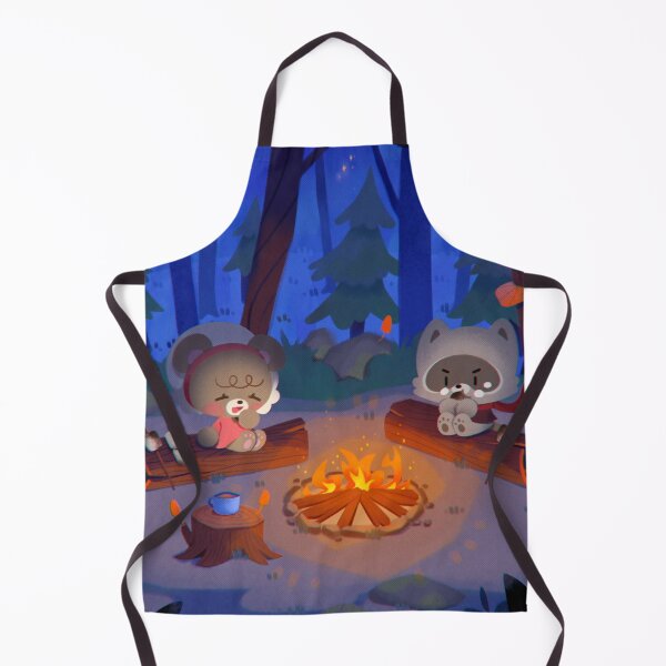 Item preview, Forest campfire designed and sold by namocchiart.