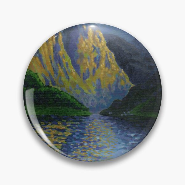 Item preview, Norwegian fjord at sunset designed and sold by cjnconway.