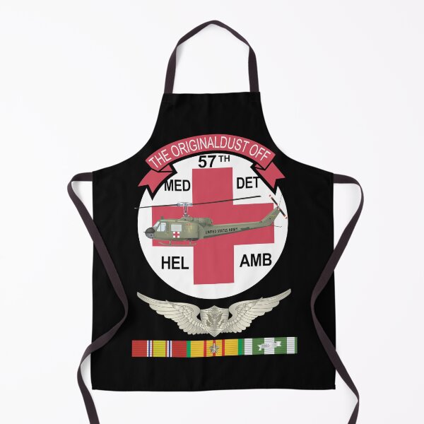 Item preview, Army - 57th Medical Co - Original Dustoff - Vietnam w Crewmember Wings w VN SVC X 300 designed and sold by Military Insignia Products.