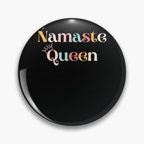 Item preview, Namaste Queen LGBTQ drag queen yoga instructor meditation designed and sold by snowry.