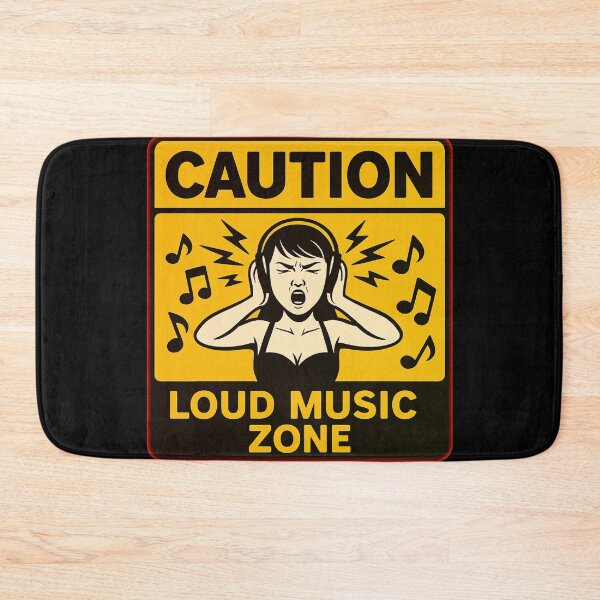 Item preview, CAUTION! loud music designed and sold by Gnfree.