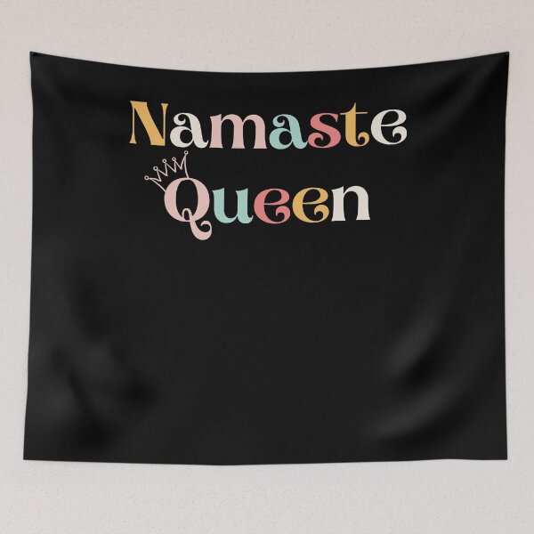 Item preview, Namaste Queen LGBTQ drag queen yoga instructor meditation designed and sold by snowry.