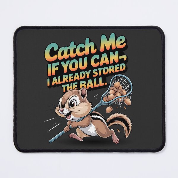 Item preview, chipmunk sports - funny chipmunk - chipmunk lover - chipmunk lacrosse - sarcastic sports - chipmunk workout - chipmunk tennis - chipmunk - quirky chipmunk - nut lover designed and sold by JansenGS.