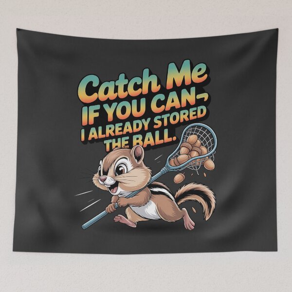 Item preview, chipmunk sports - funny chipmunk - chipmunk lover - chipmunk lacrosse - sarcastic sports - chipmunk workout  - chipmunk tennis - chipmunk - quirky chipmunk - nut lover designed and sold by JansenGS.