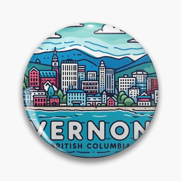 Item preview, Vernon BC Canada  designed and sold by HowToCanadian.