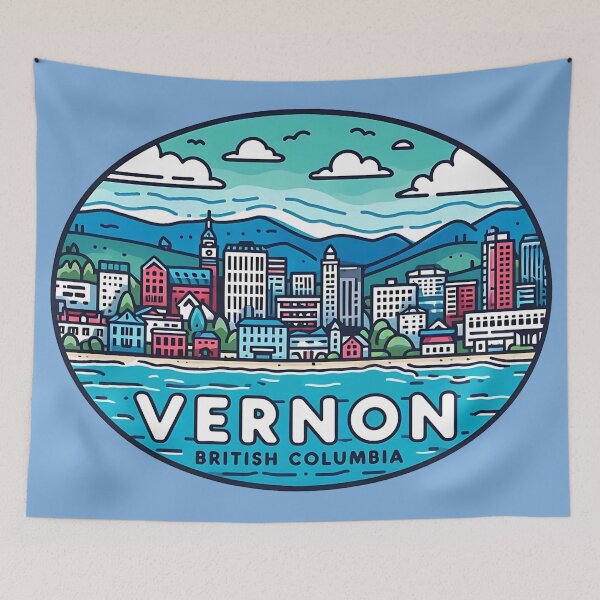 Item preview, Vernon BC Canada  designed and sold by HowToCanadian.