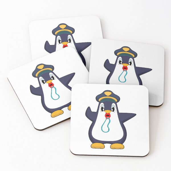 Item preview, Penguin Cop Whistle Police designed and sold by Snabdesign84.