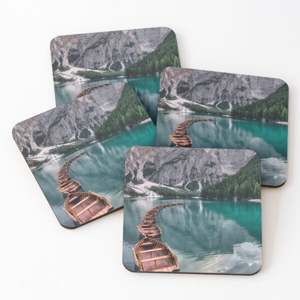 Item preview, Boats on Lago di Braies – Dolomites, Italy designed and sold by RastislavS.