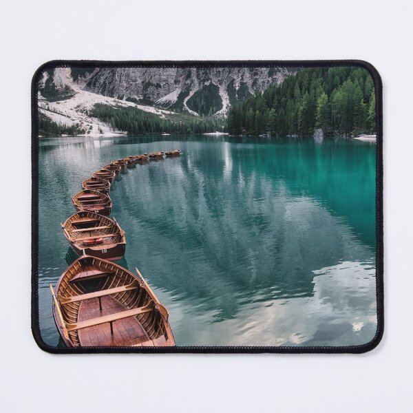 Item preview, Boats on Lago di Braies – Dolomites, Italy designed and sold by RastislavS.