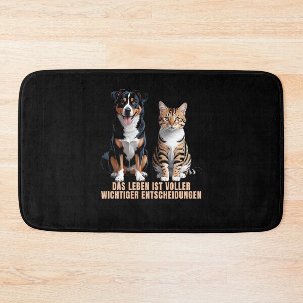 Item preview, Life is full of important decisions, cute cats and dogs. designed and sold by ReneMM.