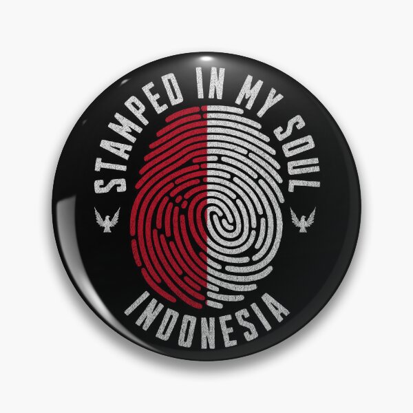 Item preview, Stamped in My Soul Indonesia Flag Design Indonesian Pride designed and sold by chrisrivait.