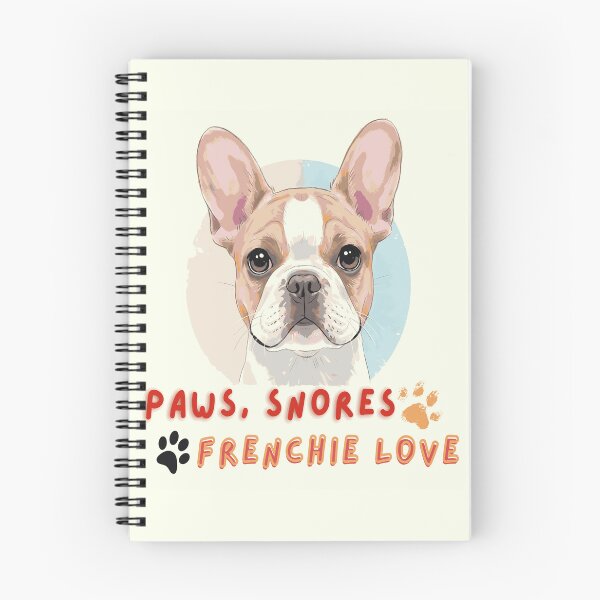 Item preview, Paws, Snores & Frenchie Love designed and sold by All-Shopping.