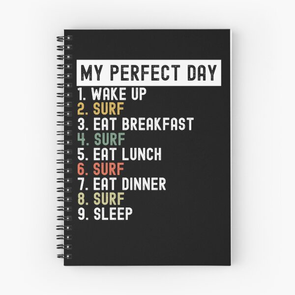 Item preview, My perfect day funny surfing surfer humor surf lover joke designed and sold by snowry.
