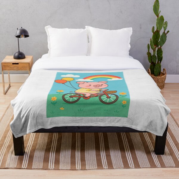 Item preview, Kawaii Pig on Colorful Adventures designed and sold by DesignShopAD.