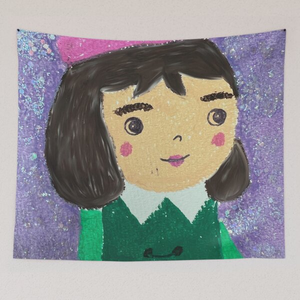 Item preview, Portrait of a Little Lady designed and sold by StellarSophie.
