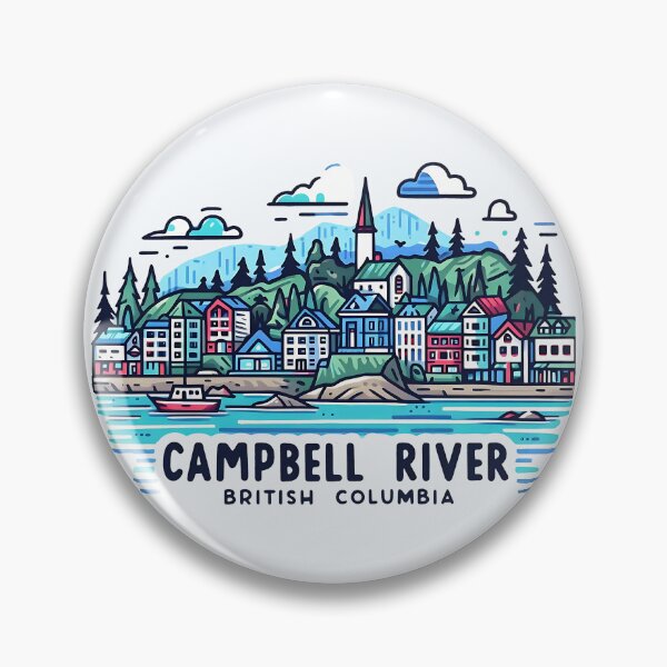 Item preview, Campbell River BC Canada  designed and sold by HowToCanadian.
