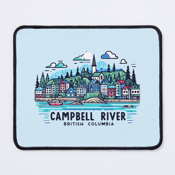 Item preview, Campbell River BC Canada designed and sold by HowToCanadian.