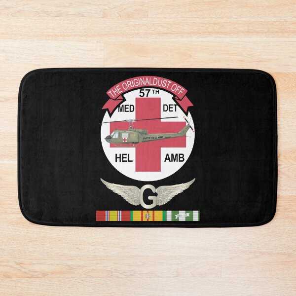 Item preview, Army - 57th Medical Co - Original Dustoff - Vietnam w DoorGunner Wings w VN SVC X 300 designed and sold by Military Insignia Products.