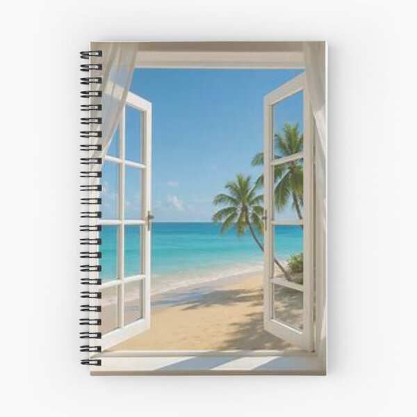 Item preview, Open Window Beach View designed and sold by designlee.