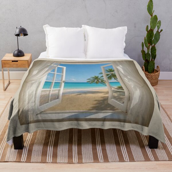 Item preview, Open Window Beach View designed and sold by designlee.