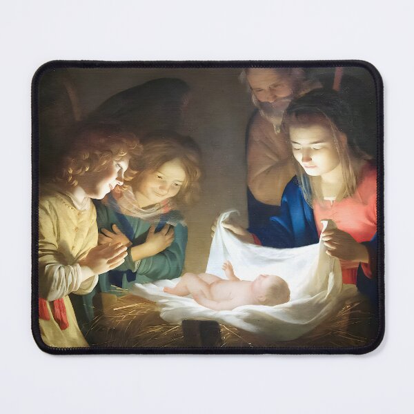 Item preview, Gerrit van Honthorst - Adoration of the Baby designed and sold by Jon-Baran.