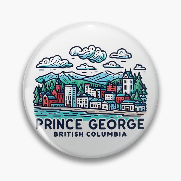 Item preview, Prince George BC Canada  designed and sold by HowToCanadian.