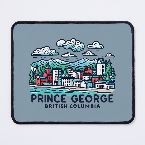 Item preview, Prince George BC Canada designed and sold by HowToCanadian.