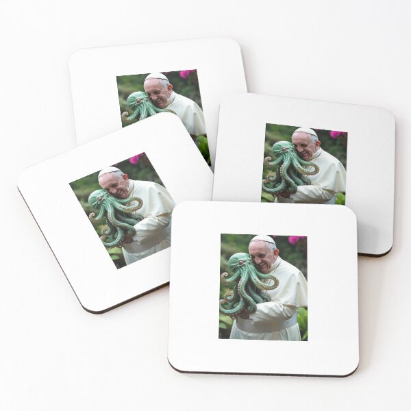 Item preview, Pope Francis cthulhu birthday funny prank meme gift weird designed and sold by CheeseBlueprint.