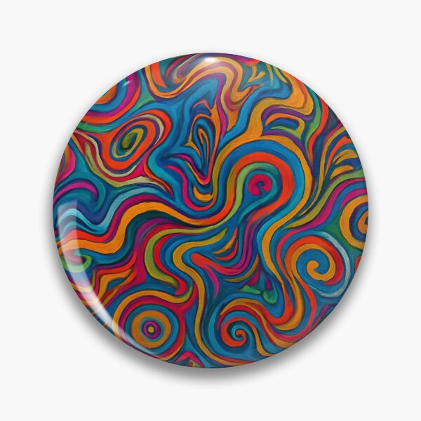 Item preview, Psychedelic Swirl Explosion – Hypnotic Abstract Art designed and sold by BloomOfDesign.