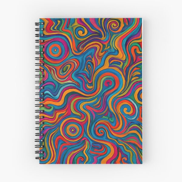 Item preview, Psychedelic Swirl Explosion – Hypnotic Abstract Art designed and sold by BloomOfDesign.