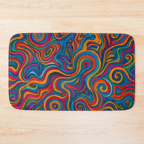 Item preview, Psychedelic Swirl Explosion – Hypnotic Abstract Art designed and sold by BloomOfDesign.