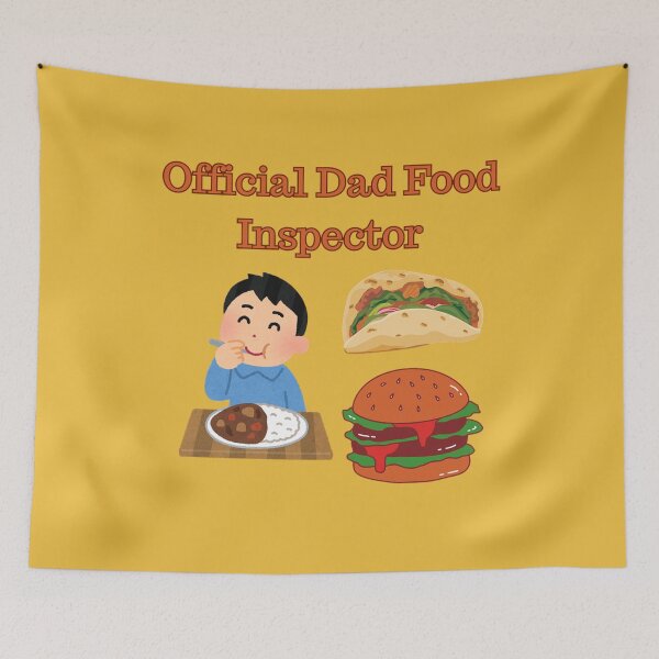 Item preview, Official Dad Food Inspector designed and sold by Adrianzebrowski.