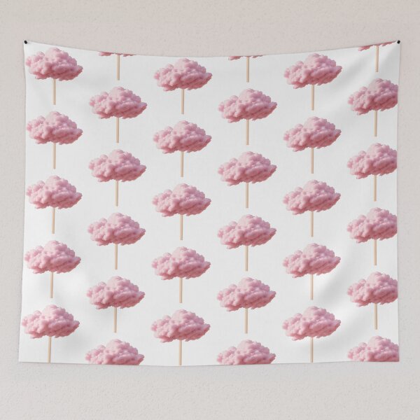 Item preview, Pink Cotton Candy Cloud – Kawaii Pastel Cute Design designed and sold by ChibiNekoSpace.