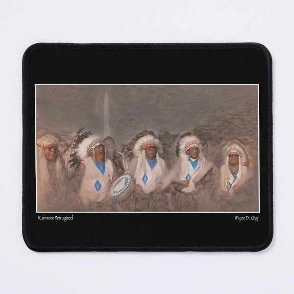 Item preview, Rushmore Reimagined Fine Art Poster designed and sold by Wayne King.