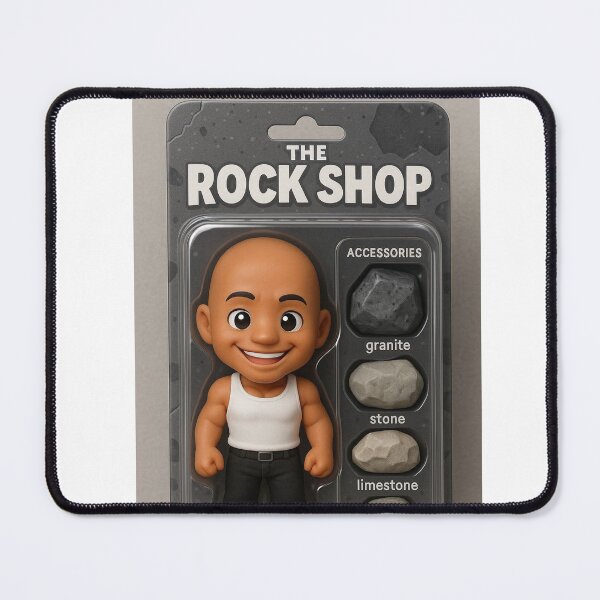 Item preview, The rock shop dwayne johnson birthday funny prank meme gift weird designed and sold by CheeseBlueprint.