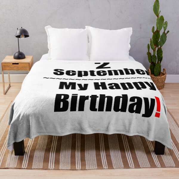 Item preview, 2 September Birthday designed and sold by ariksworld.