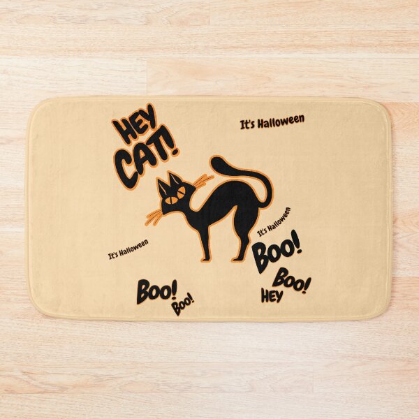 Item preview, Funny Cat “Hey Cat 'Boo”, Hallween 2025 designed and sold by Yucku1.
