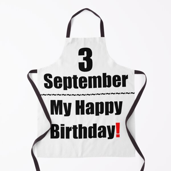 Item preview, 3 September Birthday designed and sold by ariksworld.