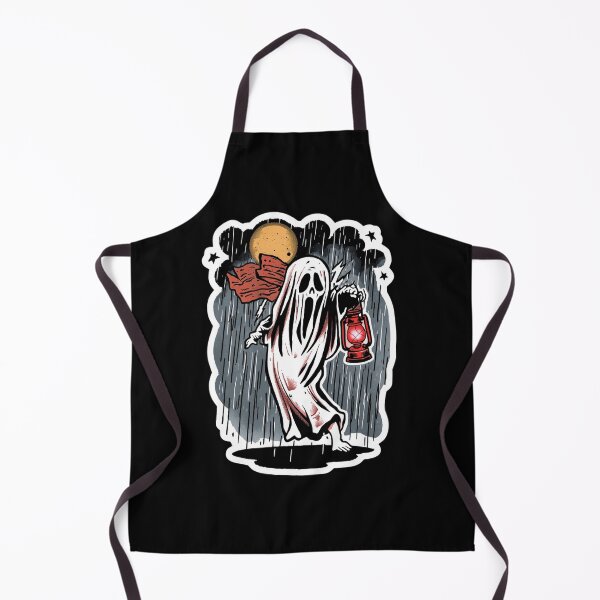 Item preview, Spooky Ghost with Lantern – Creepy Halloween T-Shirt Design designed and sold by Tiatooty.