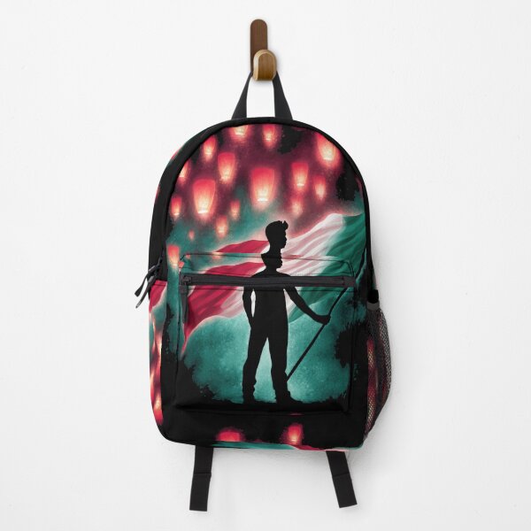 Item preview, Mexican man silhouette holding flag with lanterns designed and sold by olenapetol.