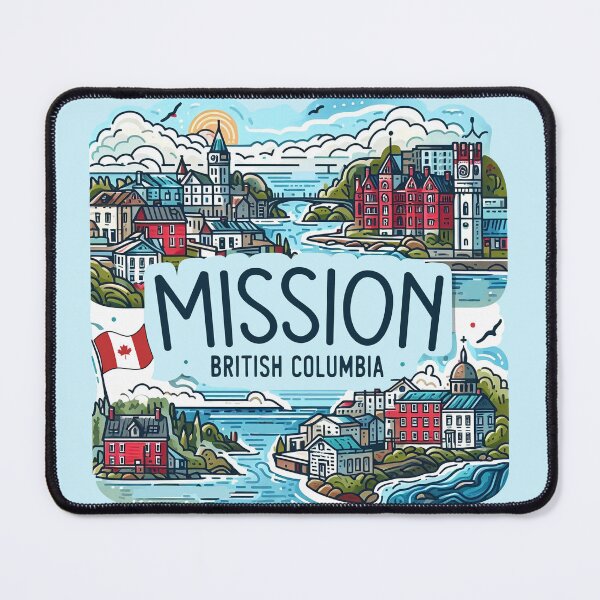 Item preview, Mission BC Canada  designed and sold by HowToCanadian.
