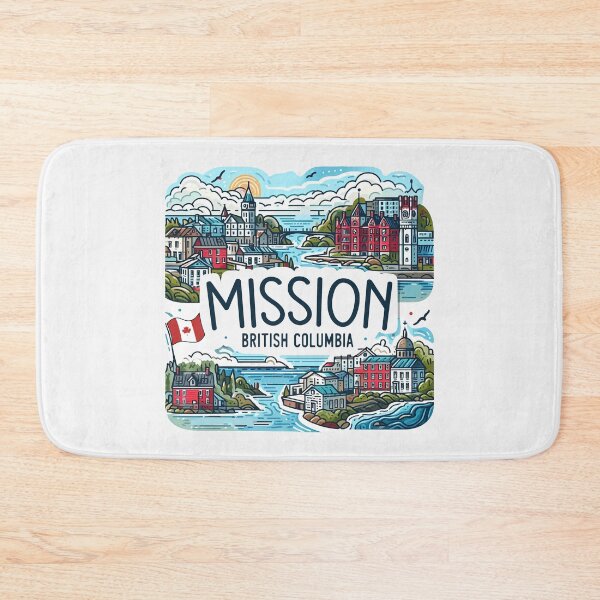 Item preview, Mission BC Canada  designed and sold by HowToCanadian.