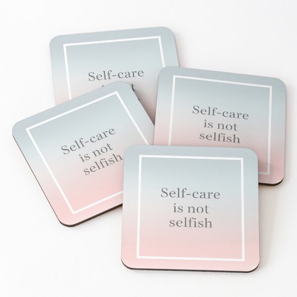 Item preview, Self-Care Is Not Selfish - Mental Wellness Affirmation designed and sold by GabrielaNavas.