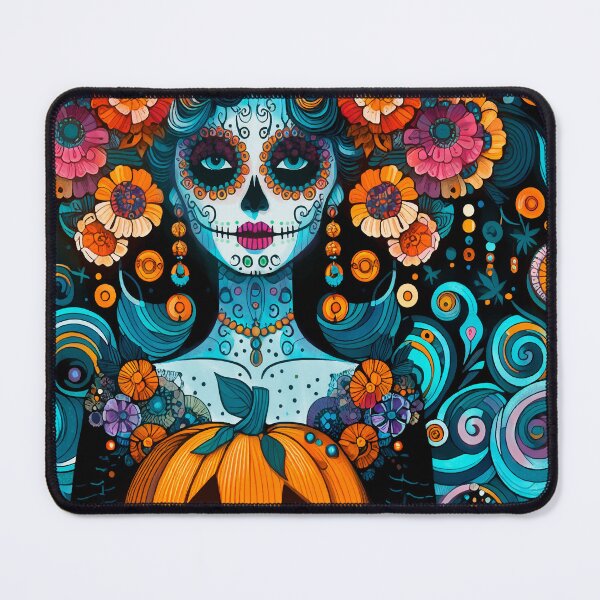 Item preview, Catrina Illustration - Vibrant Day of the Dead Art designed and sold by  Ojo de Lilith.