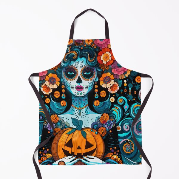 Item preview, Catrina Illustration - Vibrant Day of the Dead Art designed and sold by Ojo de Lilith.