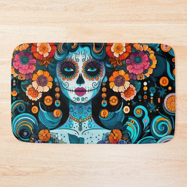 Item preview, Catrina Illustration - Vibrant Day of the Dead Art designed and sold by  Ojo de Lilith.
