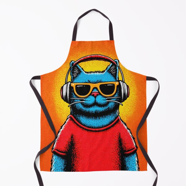 Item preview, Groovy feline designed and sold by Retro Type.