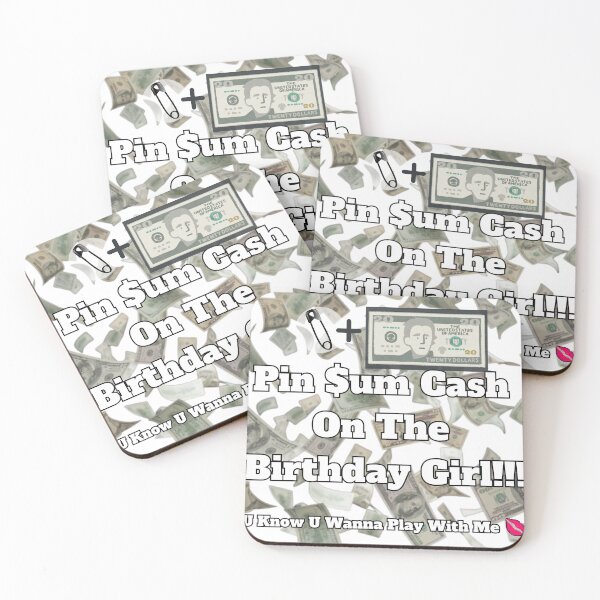 Item preview, Pin Some Cash On The Birthday Girl designed and sold by CookieMonstHER.